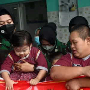 Apel Bersama, WAN TNI Garnizun Jateng Dan DIY Gelar Bakti Sosial