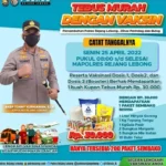 Ayo Datangi Vaksinasi di Polres RL, Dapatkan Tebus Murah Paket Sembako!