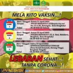 Ayo Vaksin Boster, Ini Tempatnya !!! Mari Lebaran Tanpa Corona
