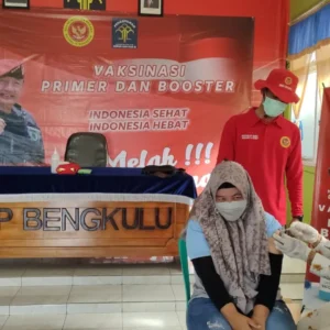 Binda Bengkulu Sasar Vaksinasi di Lapas Perempuan Kelas IIB Bengkulu