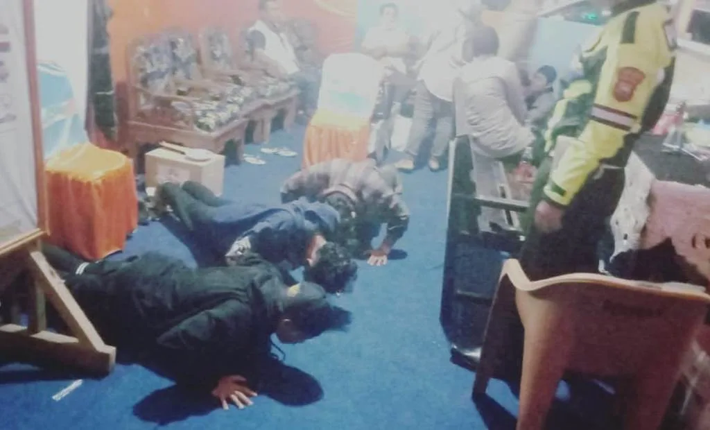 Ciptakan Kenyamanan, Polsek Lubuk Pinang Rutin Razia Knalpot Brong