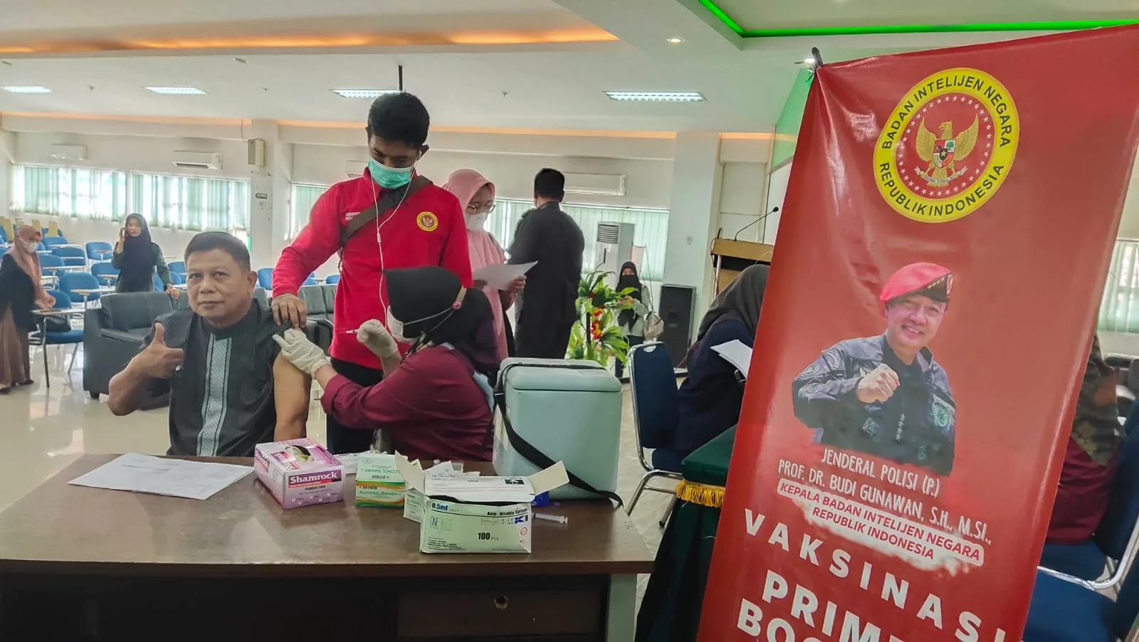 Demi Mudik, Ratusan Mahasiswa UMB Vaksinasi Primer dan Booster