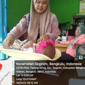 Desa Padang Siring Secara Rutin Gelar Posyandu Program Pengentasan Stunting
