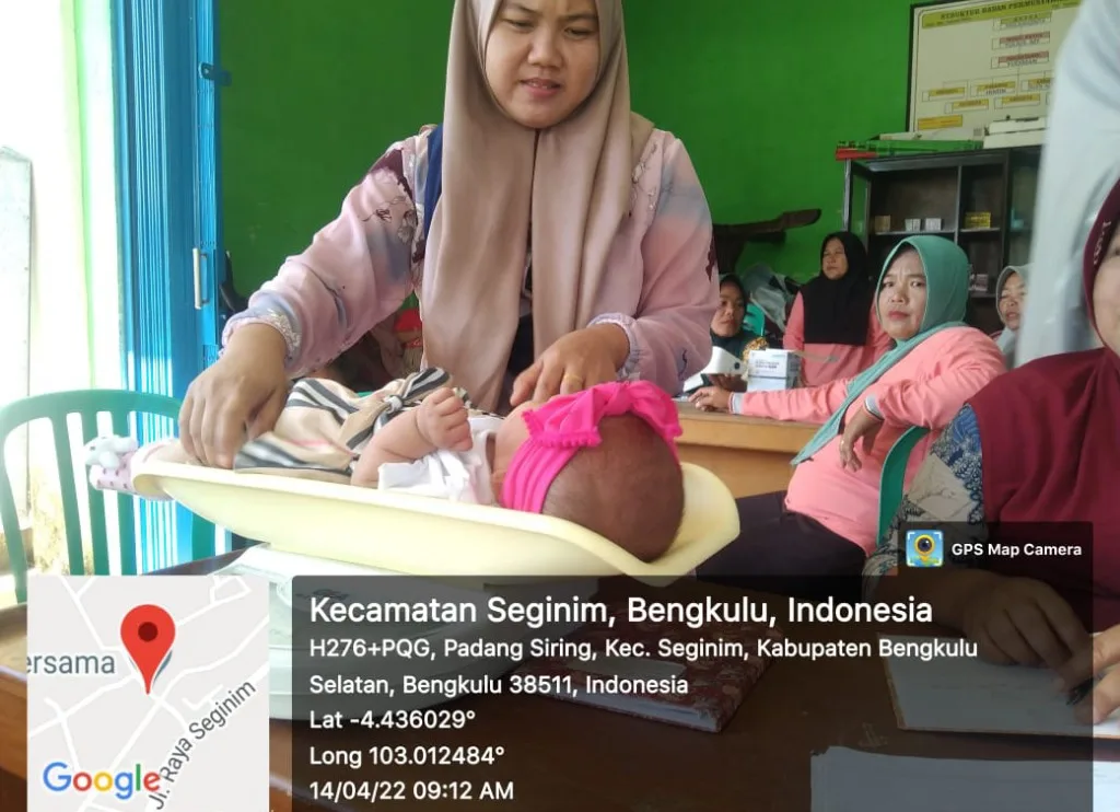 Desa Padang Siring Secara Rutin Gelar Posyandu Program Pengentasan Stunting