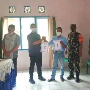 Desa Tanjung Medan Tetapkan Nomor Urut Calon Kades