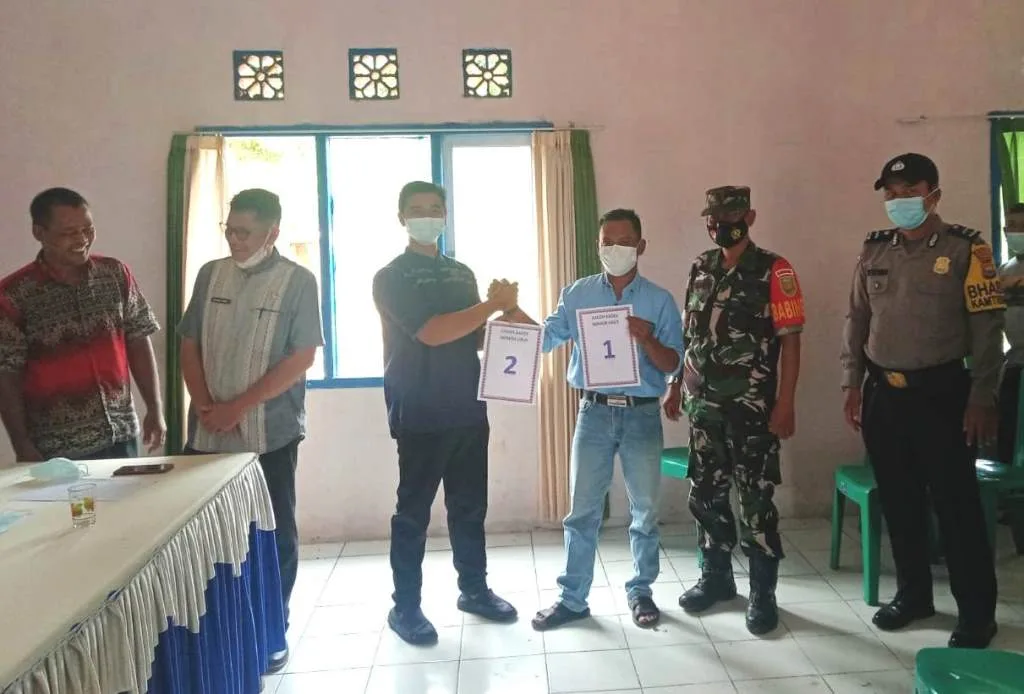 Desa Tanjung Medan Tetapkan Nomor Urut Calon Kades