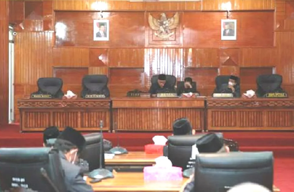 Gelar Paripurna, DPRD Bengkulu Selatan Bentuk Alat Kelengkapan Dewan 2022