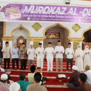 Gubernur Rohidin Hadiri Muroqaz Al Qur’an di Masjid Raya Baitul Izzah