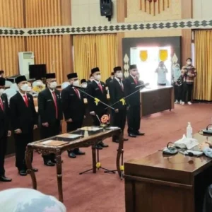 Gubernur Rohidin Lantik Pejabat Eselon II Pemprov Bengkulu Yang Baru