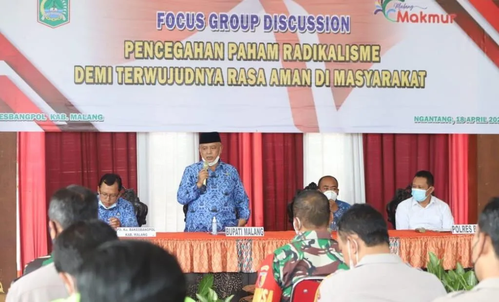 Hadiri FDG, Bupati Malang : Semoga Dapat Meminimalisir Tumbuhnya Radikalisme