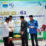 Harlah PMII Ke-62 di Bengkulu, Diisi Ceramah, Potong Tumpeng dan Santunan Anak Yatim