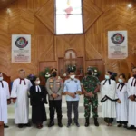 Kapolres Rejang Lebong Tinjau Pengamanan Ibadah Jumat Agung