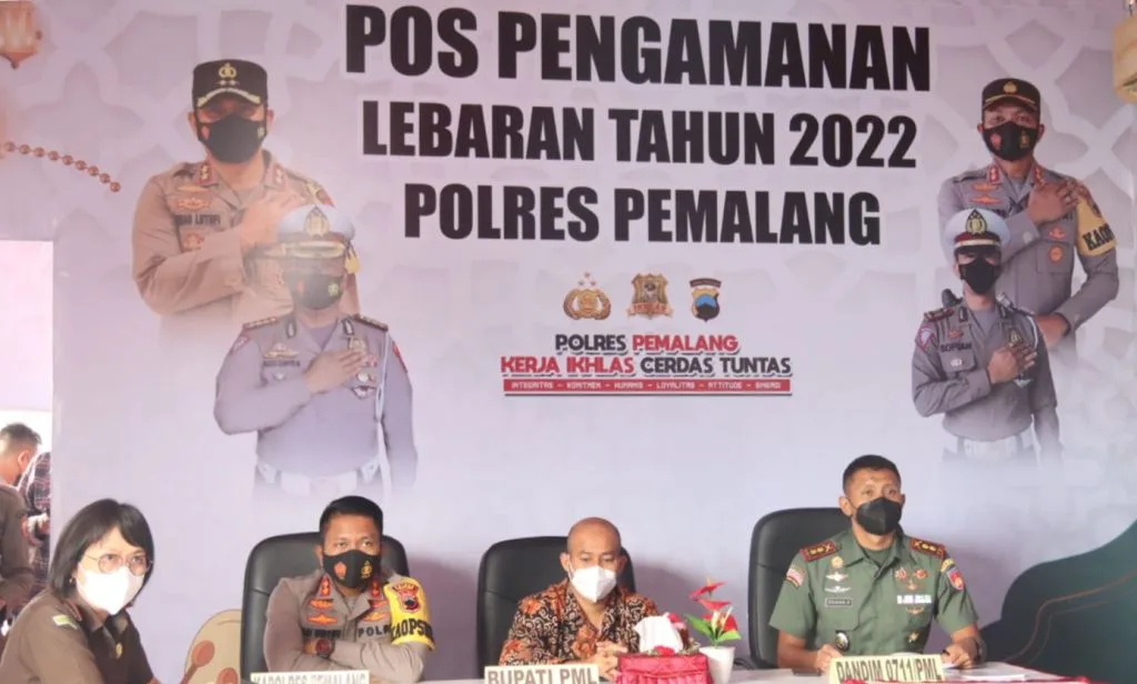 Kesiapan Polres Pemalang dan Forkopimda Jelang Diberlakukannya One Way