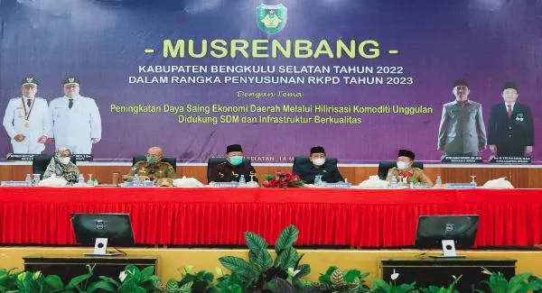 Musrenbang Kabupaten Bengkulu Selatan DiHadiri Komisi I DPRD