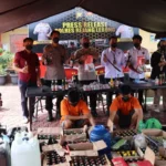 Ops Pekat Nala, Polres RL Amankan 17 Orang Berbagai Kasus
