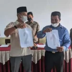 Penetapan Nomor Urut Cakades Arga Jaya, Incumbent Nomor 1