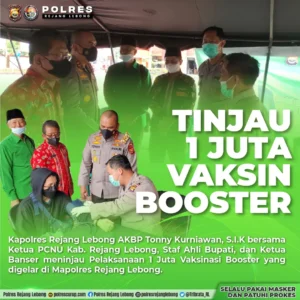 Permudah Mudik, Polres RL Gelar 1 Juta Vaksinasi Boster