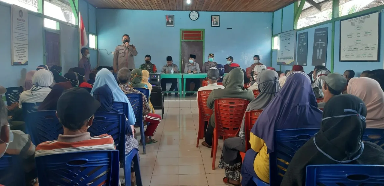 Polisi Lakukan Pembinaan Masyarakat di Desa Kampung Baru Rejang Lebong