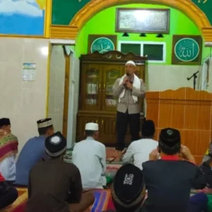 Polsek Bermani Ulu Polres RL Gelar Safari Ramadan