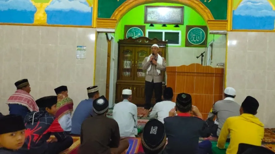 Polsek Bermani Ulu Polres RL Gelar Safari Ramadan