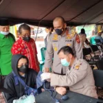 Program 1 Juta Vaksinasi Booster Digelar oleh Polres RL dan PC NU