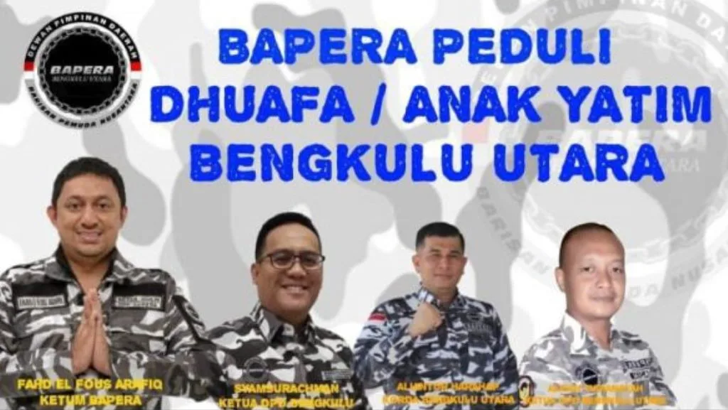 Sambut Ramadhan, DPD BAPERA Bengkulu Utara Bagi Santunan 500 Yatim dan Dhuafa
