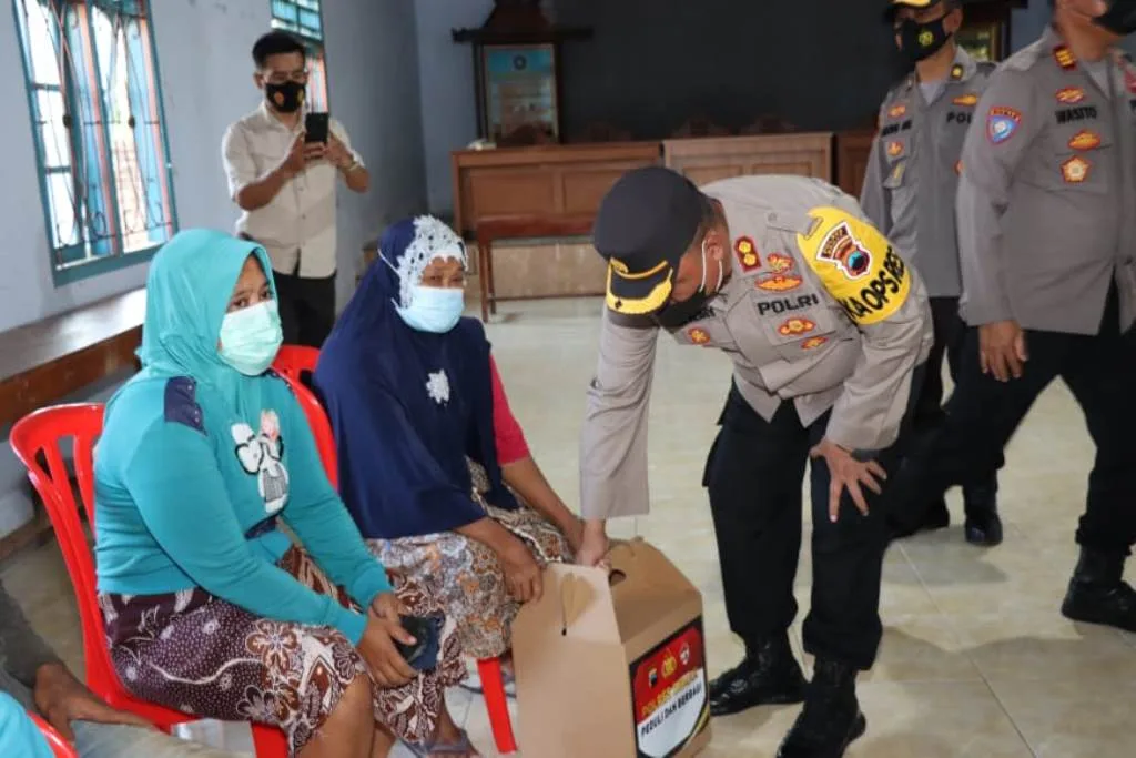 Sambut Ramadhan, Polres Demak Gelar Baksos dan Vaksinasi Covid-19