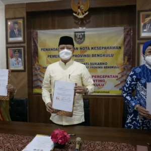 Tekan Stunting, Gubernur Rohidin Tandatangani Kesepahaman Tekan Stunting, Gubernur Rohidin Tandatangani Kesepahaman
