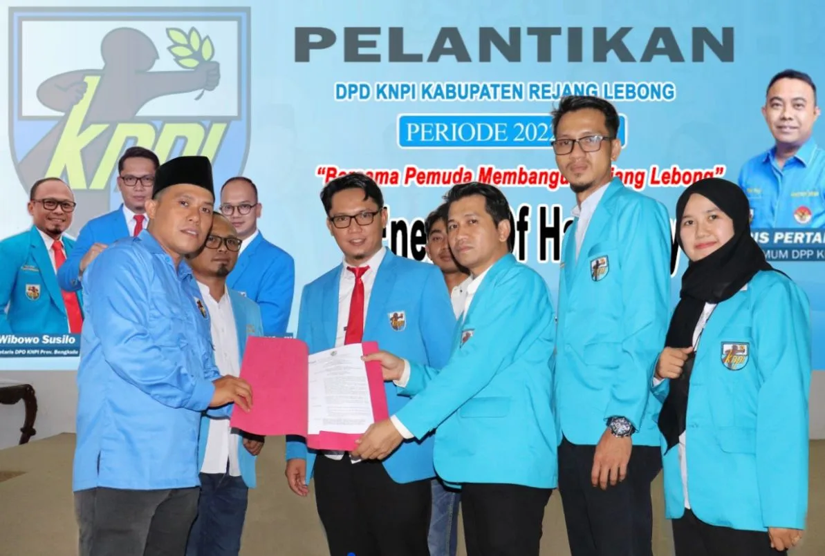 Usai Dilantik, KNPI Rejang Lebong Siapkan Program Pemberdayaan Pemuda