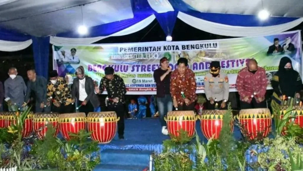 Wakil Ketua DPRD Kota Bengkulu Hadiri Bengkulu Street Food Festival