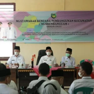 Wakili Bupati, Sekda Hadiri Musrenbang Kecamatan Manna