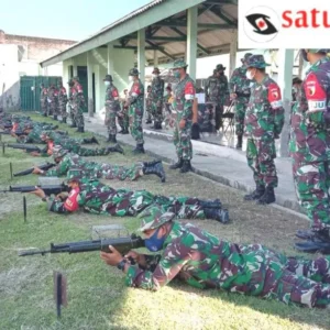 Asah Kemampuan Menembak, Kodim 0831 Surabaya Timur Gelar Latihan