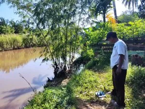 Bocah Rawa Makmur Tenggelam di Sungai Belakang Rumahnya