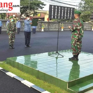 Dandim Surabaya Utara Pimpin Upacara Hari Kebangkitan Nasional