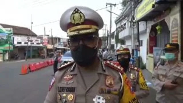 Dirlantas Polda Jatim Antisipasi Kepadatan Arus Balik di Pos 9.1 Pendem