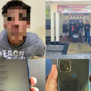 Embat HP Honorer, Pelaku Diringkus Di Bentungan