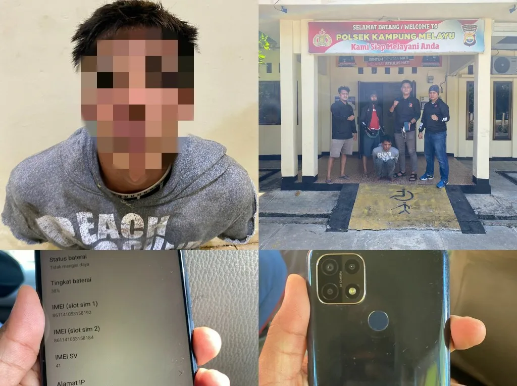 Embat HP Honorer, Pelaku Diringkus Di Bentungan