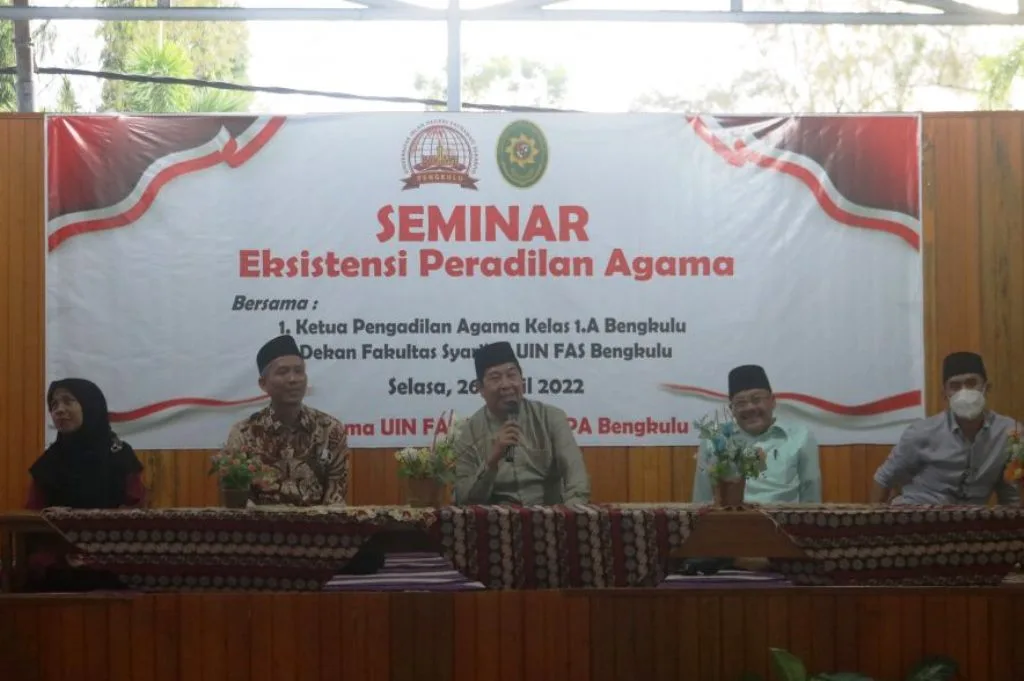 Fakultas Syariah UINFAS Bengkulu Gelar Seminar Eksistensi Peradilan Agama