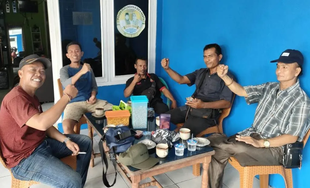 Forkom Media Online Mukomuko Silaturahmi dengan Anggota DPRD Siswanto