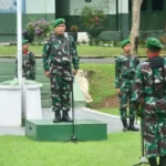 Gelar Upacara Rutin, Kakumdam IV/Diponegoro : Tetap Semangat dan Selalu Bersyukur