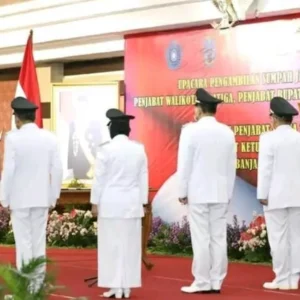Gubernur Jateng Lantik Empat Penjabat Kepala Daerah
