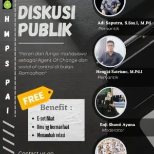 HMPS-PAI UIN FAS Bengkulu Gelar Diskusi Publik