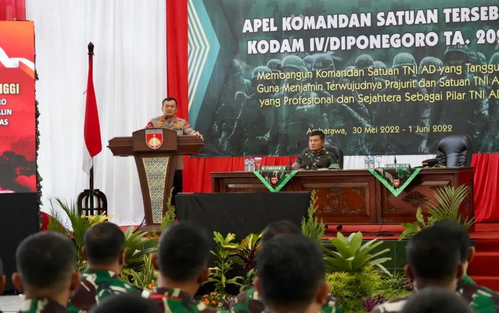 Kapolda Jateng : Sinergitas TNI-Polri di Jateng Sudah Teruji