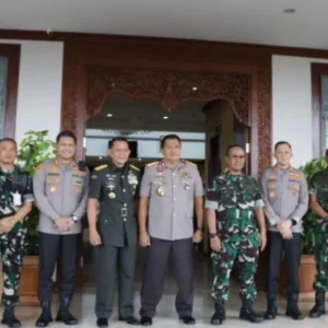 Kapolres Malang Sambut Kedatangan Gubernur Lemhannas