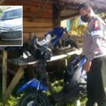 Ngebut, Pengendara Motor Tabrak Mobil di Depannya