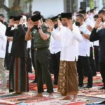Pangdam IV/Diponegoro Dampingi Presiden RI Rayakan Lebaran di Yogyakarta