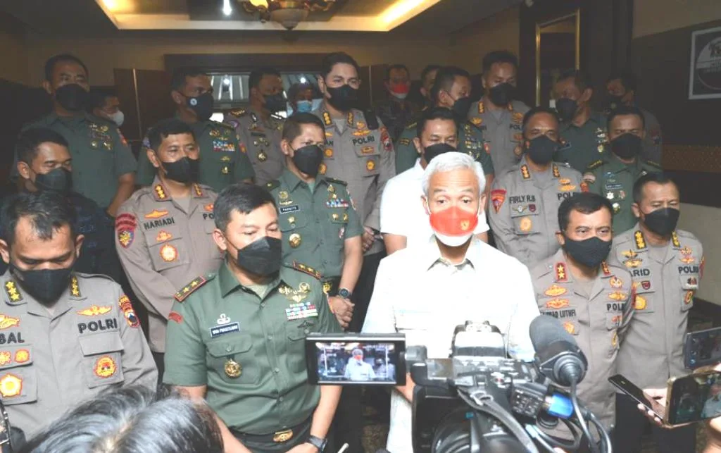 Pangdam IV/Diponegoro Dan Kapolda Silaturahmi ke Gubernur Jateng