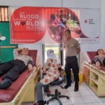 Peduli Sesama, Siswa SIP Angkatan 51 Polda Bengkulu Donor Darah