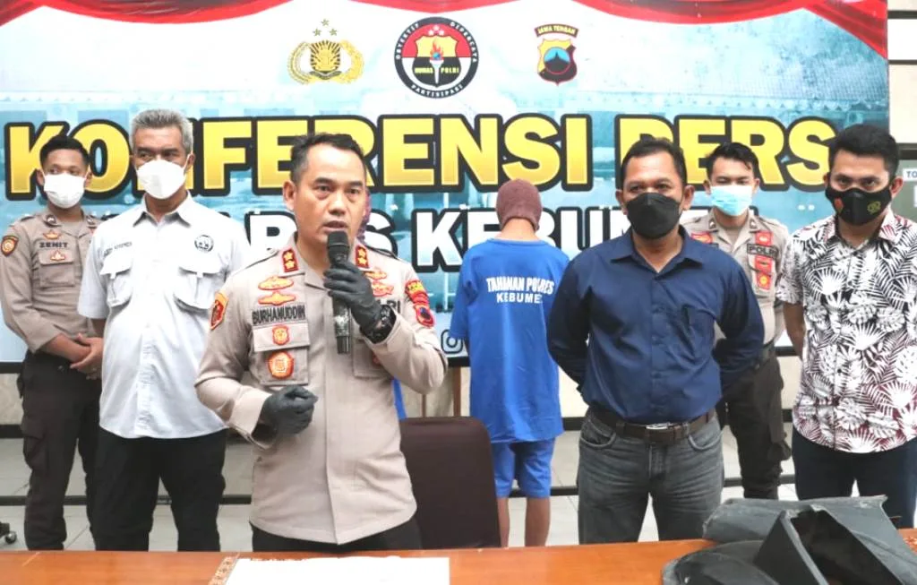 Pembunuh Gadis Dibawah Umur Diringkus Polres Kebumen