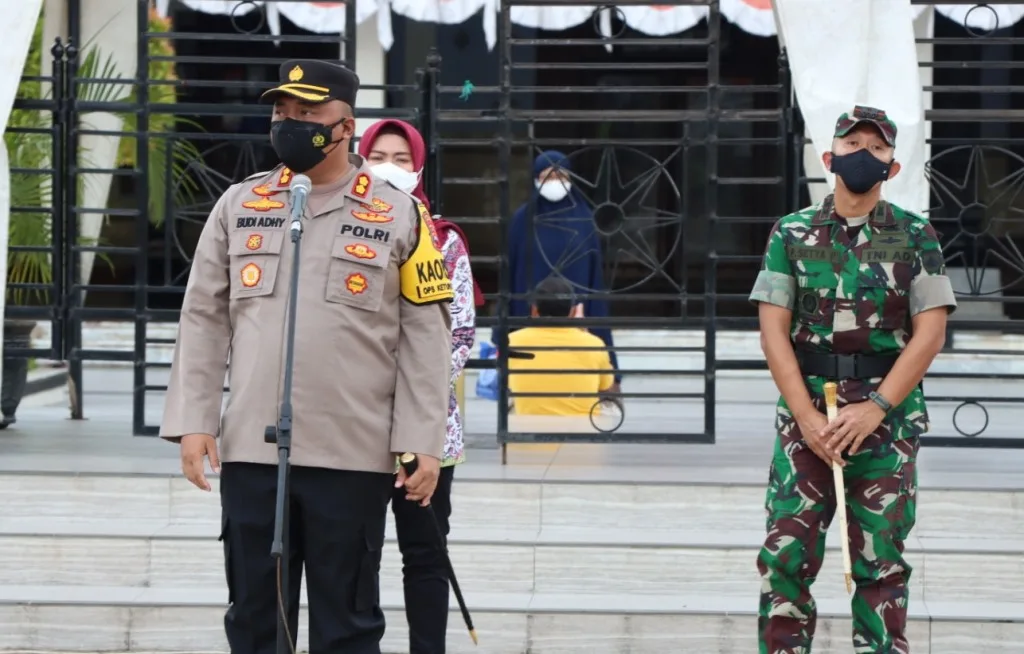 Polres Demak Gelar Apel Pengamanan Malam Takbiran